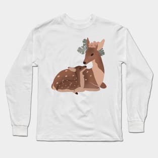 Doe and fawn Long Sleeve T-Shirt